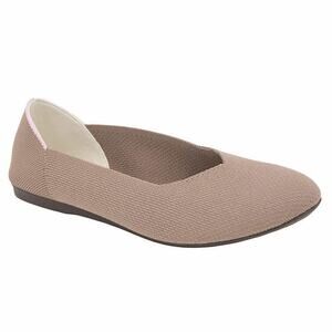 J Sport Women's Doreen Taupe Knit Flats Size 10